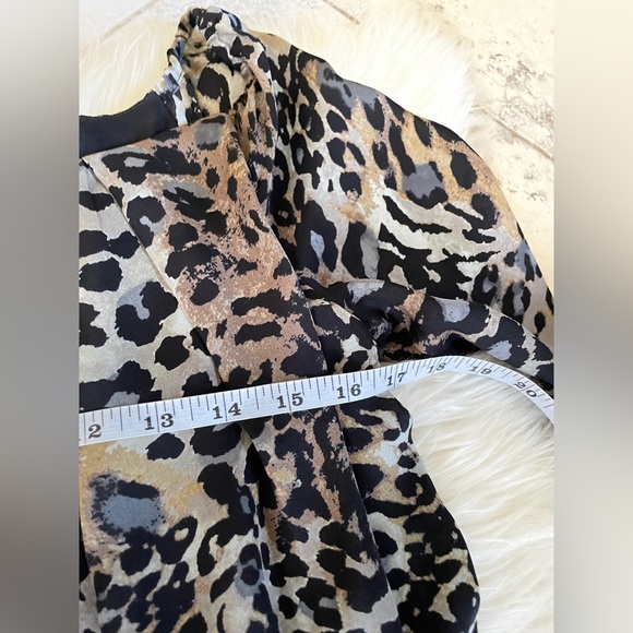Anne Klein Dress Animal Print Size 10 - Picture 7 of 9